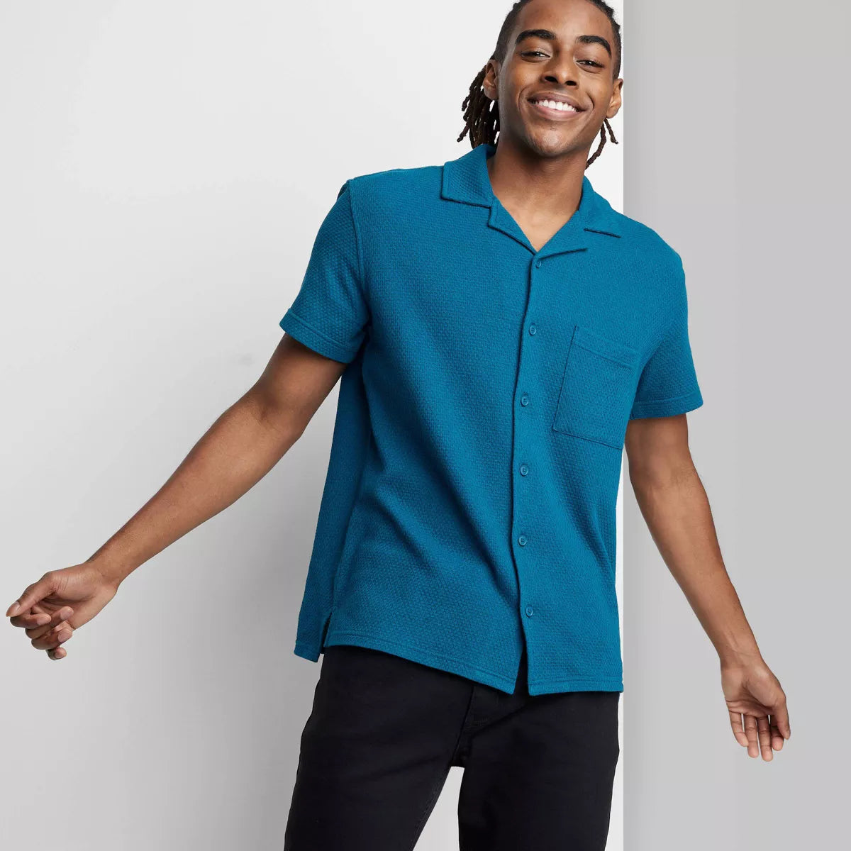Camisa Hombre Original Use texturizada